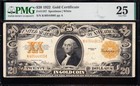 Nice Bold Vf Graded 1922  20 Gold Certificate  Pmg 25  Free Ship  44805