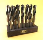 Drill Hog 13 Pc Silver   Deming Drill Bit Set Cobalt 17 32  1  Lifetime Warranty