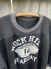 Vintage 50s 60s Champion Football Jersey L Shirt Usa Distressed Black Bearcats