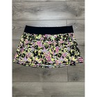 Lululemon Pace Rival Mid Rise Skirt Tall Inflected Yellow Multi Black Size 12