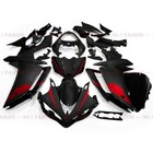 Carbon Fiber Painted Red Abs Fairings Kit Bodywork For 2007 2008 Yamaha Yzf R1