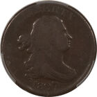 1807 Draped Bust Half Cent - Pcgs Vf-20  Nice Smooth Brown
