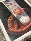 Mike Schmidt Signed Rawlings Vintage Poster 1991