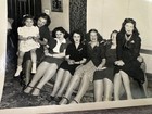Vintage 1940s 1950s Snapshot Photo Lot 5 Family Party Group Portraits