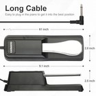 Sustain Pedal For Yamaha Keyboard Piano Keyboard Pedal With Polarity   