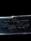Vintage Cake Knife  White Pearlized Plastic Handle Wedding Garden Party