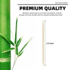 Hopelf Bamboo Toothpicks For Teeth Cleaning  Appetizer  Olive  Barbecue  Fruit 