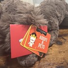Fao Schwarz Adopt-a-pets Dark Brown Schnoodle Puppy Dog 18  Plush Nwt