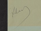 John F  Kennedy United States President Original Signed Autograph Album Page