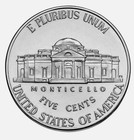 2025  P  d Jefferson Nickel 5   Cent -  Set Of 2  Uncirculated Coins