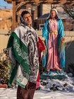 Virgen De Guadalupe Poncho De Lana De Alpaca  Hecho A Mano  Unisex