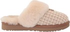 New 100  Authentic Ugg Brand Women s Cozy Slippers Soft Knit Shoes Sandals Cream