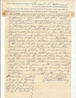 1863 Pennsylvania Lycoming Co  Court Document Prosecution For Stealing Chickens