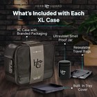 Herb Guard Xl Smell Proof Bag   Airtight Case With Combination Lock  containe   