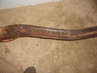 Antique Cast Iron 31  Long Well Pump Handle With Fulcrum 8 Lbs 