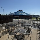 Miller Lite Umbrella It s Miller Time 7    Patio Style Huge Beach Rare Brand New