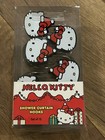 Hello Kitty Sanrio Christmas Shower Curtain Hooks Holiday New