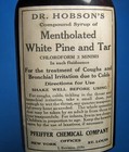 Vintage Pfeiffer Dr  Hobson s Mentholated White Pine Bottle Free Shipping     4