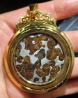 Sericho Pallasite Meteorite Pendant Olive Iron Meteorite - From Kenya Necklace
