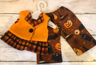 18 Inch Doll Clothes - Handmade Halloween Set Fits  American Girl Type Dolls