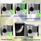 Litpggy Kids Safe Bank Fingerprint Password Talking Atm Piggy Bank For Real