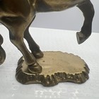 Vintage Brass Unicorn Statue Figurine Mcm Mid Century  Mythical Magic Fantasy