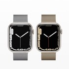 Apple Watch 7 6 5 4 3 2 1 se Magnetic Milanese Loop Band Iwatch Strap 42 44 45mm