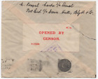 Spectacular Egypt 1940 Cover Haifa Palestine Censored Rare Cancellations Letter