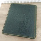 Antique Victorian Scrapbook Album 1841   60 Original Engravings Handwritten Poems