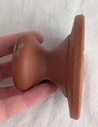 Vintage Cat   Stars Cookie Mold Stamp 3 5  Wide Clay Ceramic
