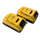 Dewalt Dcb203-2 20v Max 20-volt Compact 2 0ah Li-ion Tool Battery 2-pack   0004