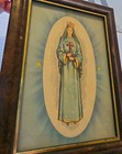 Vintage Framed Our Lady Of Perpetual Hope Catholic