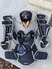 Mizuno Pro Samurai Baseball Catcher s Gear Set Adult 17 5    Navy Blue
