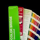 Pantone Color Bridge Guide Uncoated Solid Colors To 4 Color Latest Edition