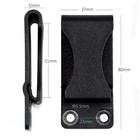 Ycyu 2-pack 2 1  Holster Clip For Universal Sheath Gun Kydex 2 1   Black 1