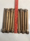 Wood Bobbins Spools Wooden Industrial Style Spindles 8 75  Wooden Quills Lot-10 
