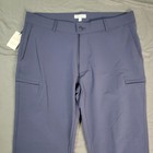 Nwt Peter Millar Crown Pants Mens 35x32 Navy Blue Apres Ski Stretch Hybrid New