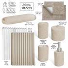 Beige Bathroom Set - Bathroom Sets With Shower Curtain And Rugs  21pc Bathroo   