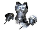 Medieval Steel Knight Female Fantasy Full Lady Cuirass Cosplay Armor Costume