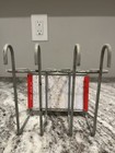 Vtg 1950   s Coca Cola While You Shop Two Bottle Shopping Cart Carrier Holder