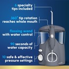 Ultra Water Flosser Oral Irrigator 10 Settings 6 Tips Ada Accepted Healthy Teeth