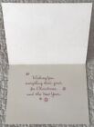 Unused Christmas Girl Angel Cake Bake Vintage Greeting Card 1950s 1960s Norcross