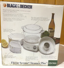 Vtg Black   Decker Steamer In Box Flavor Scenter Plus Hs900 Open Box 1990 s