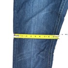 Y2k Vintage Denim Jeans Size 33x30  Straight Fit  Wide-leg  Dark Wash