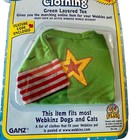 Webkinz Green Layered Tee Shirt Star Red Striped Sleeve New Dog Cat Code Clothes