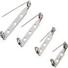200pc Brooch Pin Brooch Back Buckle Safety Pin For Name Badge Sewing Jewelry Diy