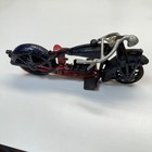 Antique Hubley Cast Iron Motorcycle 9  Missing Tire