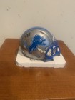 Hof  Calvin Johnson Autographed Signed Detroit Lions Mini Helmet Coa Megatron 