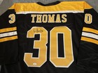 Tim Thomas Signed Nhl Boston Bruins Custom Jersey Auto Jsa Witnessed Coa  Nice 