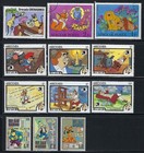 24 Disney-themed Stamps  Various Countries